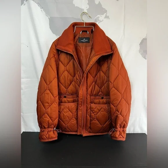 Women's Andrew Marc Sport Diamond Quilted Stand Collar Puffer Jacket Size Xs - Picture 9 of 11